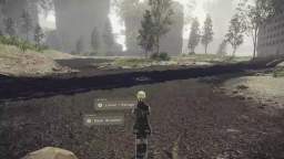 NieR_Automata - Pescando y oyendo la naturaleza