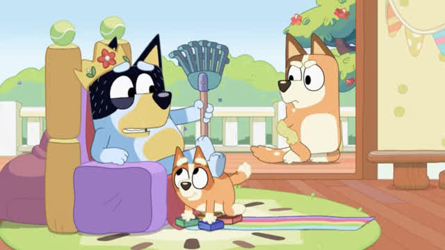 Bluey S2E23 Queens