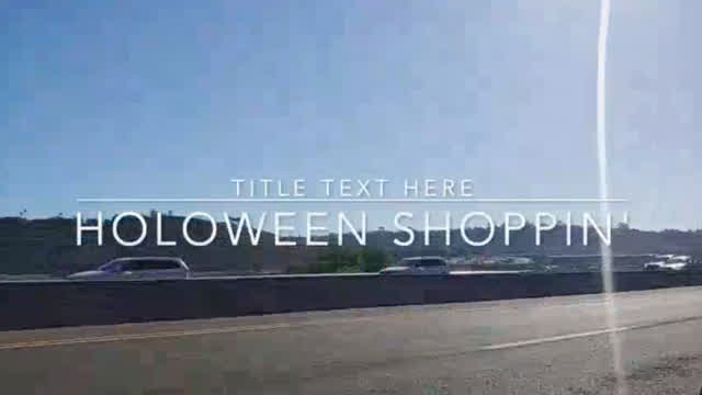 holoween shoppin