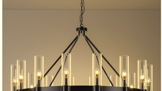 Which Farmhouse Wagon wheel Chandelier is the best?