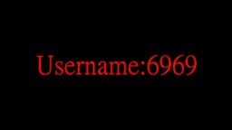 Username: 6969