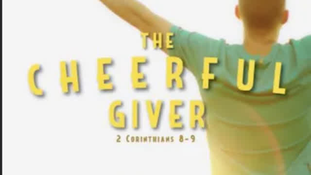 Give! God is able. The number 2's in scripture? My Testimony to God's Power.