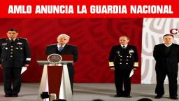 AMLO ANUNCIA RECLUTAMIENTO DE 50 MIL JÓVENES PARA SU GUARDIA NACIONAL