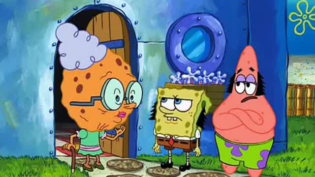 Spongebob - Grandma's Kisses [Season 2, Episode 26a]