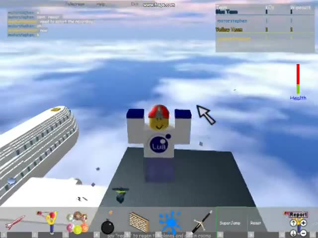 Roblox Blooper - My Place with Motorstephen