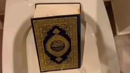 quran in the toilet