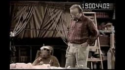 Alf throws a potato at Willie's dick and then subsequently apologizes