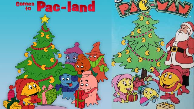 80's Pac-Man Cartoon Christmas Special: Christmas Comes to Pac-Land (DVD-Rip)