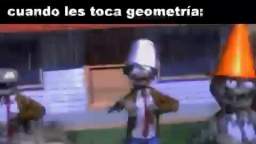 Jugadores de Geometry Dash cuando les toca geometria