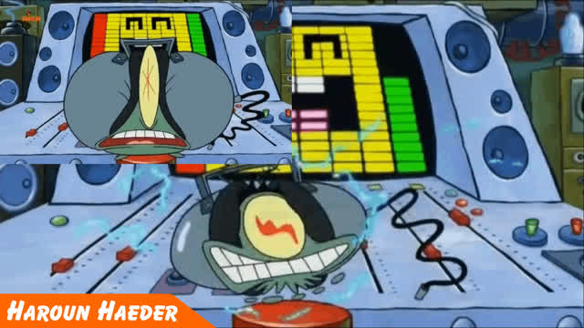 Plankton GETS electrocuted by SpongeBob's laugh (Thekantapapa)2012 style Sparta Remix