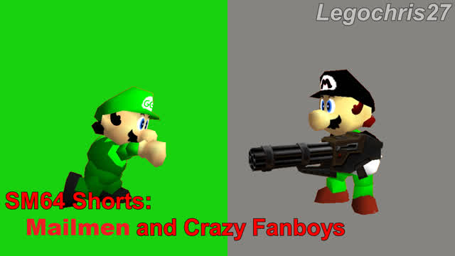 Mario & Luigi 64 Shorts: Mailmen and Crazy Fanboys