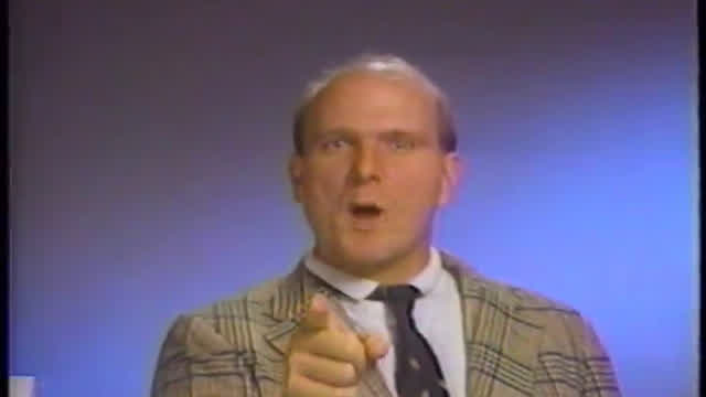 Windows Then - Steve Ballmer, 1986