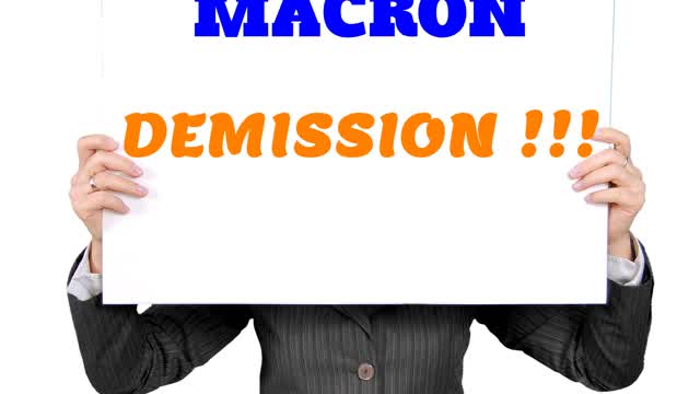 Macron démission