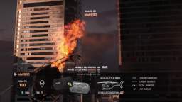 Battlefield 4 - Little Bird Minigun still shoots after Pilot got shoot out and Kills Enemy Heli 2