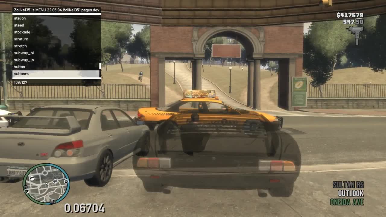 GTA IV most cars modded