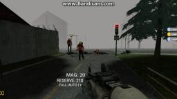 Garry's mod killing zombies