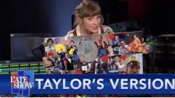 Taylor Swift's Mood Board Proves _Hey Stephen_ Isn't About Stephen Colbert (Or Does It_)