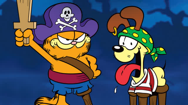 Garfield and Friends - Garfield's Halloween Adventure Pirate Theme