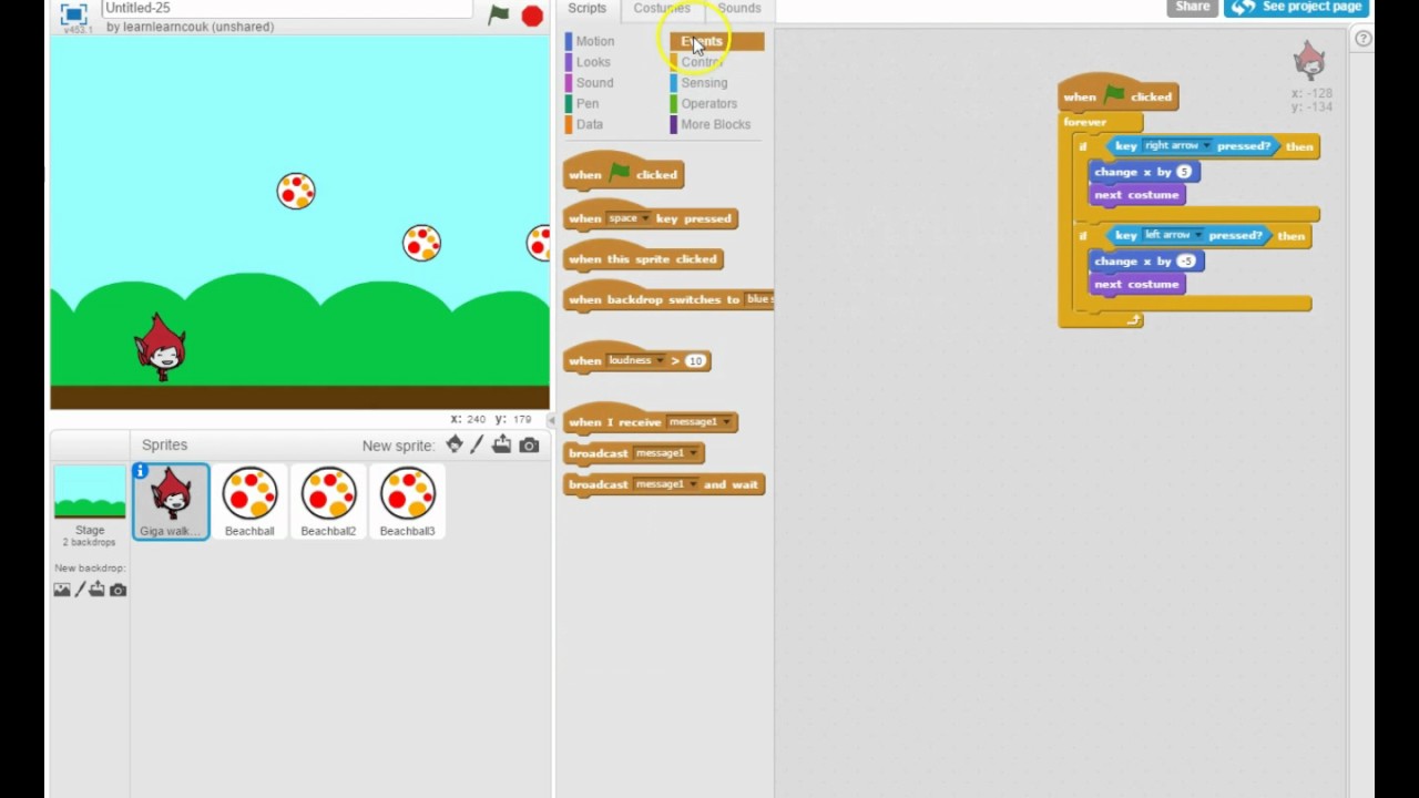 Making Scratch Game's