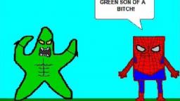 Spongebob plays Spiderman