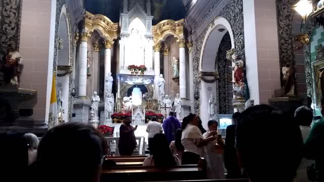 Interior de la Catedral Basílica de la Inmaculada Concepción, Mazatlán, 23 de diciembre de 2024