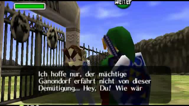 Lets Play The Legend of Zelda Ocarina of Time Master Quest (German) 33 Epona