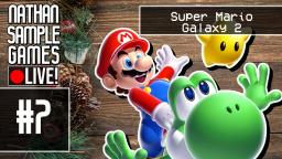 🔴 Super Mario Galaxy 2 (Wii) #7=6  | Nathan Sample Games Live