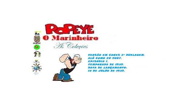 POPEYE _ ALÔ COMO EU VOU? VERSÃO EM CORES DUBLADO