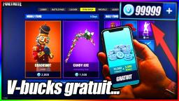 Unlimited V-Bucks For Fortnite PC/PS4/XBOXONE