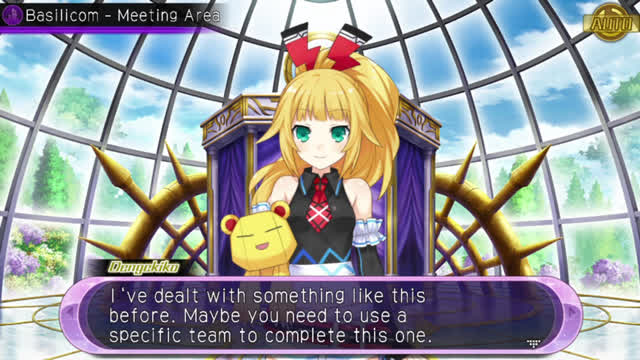 Hyperdimension Neptunia U Action Unleashed - Abandon Irregular Quest Cutscene 4 - Tight Squeeze