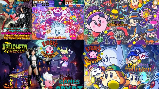 Games from the Crypt 2024: Kirby's Halloween Adventure (Nes Rom Hack) Part 1 (A)