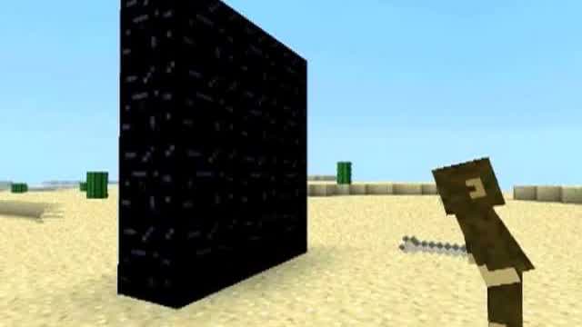 Minecraft Dawn of Man: 2001 a space odyssey