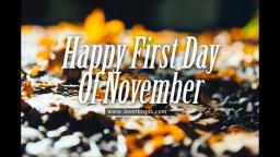 Happy first day of November, everyone! Also there's a question at 0:42