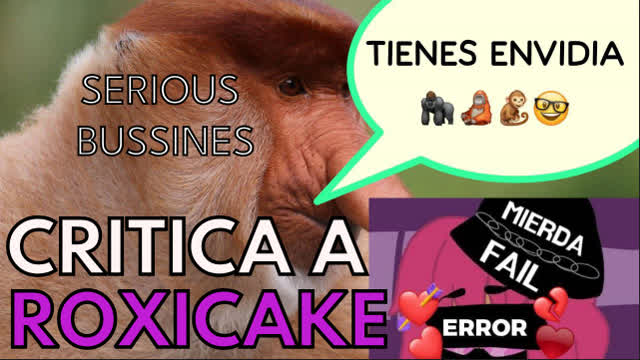 Critica destructiva a roxicake gamer con loquendo