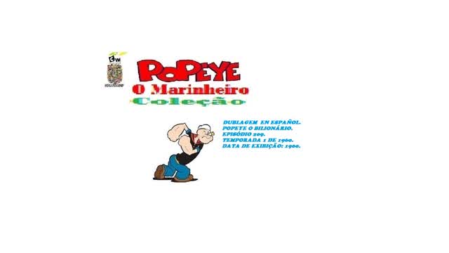 POPEYE O MARINHEIRO _ POPEYE O BILIONÁRIO DUBLAGEM EN ESPAÑOL