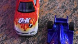 Automovilstic race hot wheels stop motion