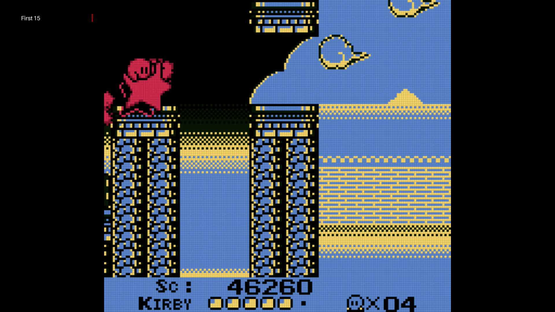 The First 15 Minutes of 星のカービィ (Kirby's Dream Land, Game Boy)