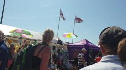 At Clacton On Sea Essex Air Show day 2 highlights 2019 walking in the stands