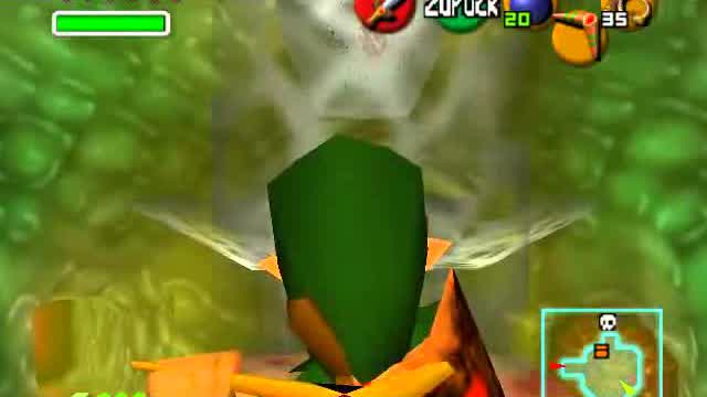 Lets Play The Legend of Zelda Ocarina of Time Master Quest (German) 28 Barinade