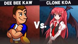 MUGEN: DeeBeeKaw VS. Clone Koa