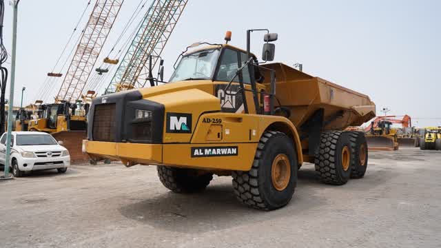 2011 Cat 740B Articulated Dump Truckmp4