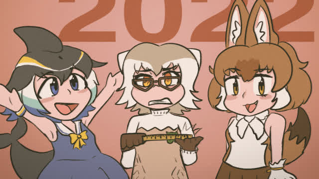 Speedpaint: Kemono Friends 3 3rd anniversary art