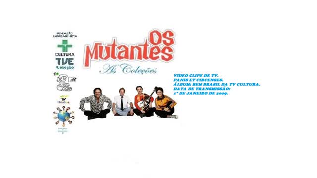 OS MUTANTES _ PANIS ET CIRCENSES VIDEO CLIPE DE TV