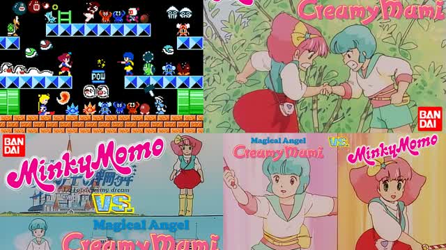 Minky Momo VS Creamy Mami OVA Special Short [80's Anime Crossover Battle/Duel]