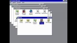 Windows 3 shell on Windows 95