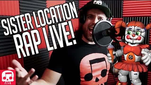 FNAF Sister Location Rap LIVE by JT Music (feat. Andrea Storm Kaden) - "You Belong Here"