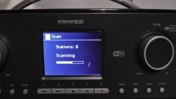 Roberts Stream 93i wifi DAB+ digital radio scanning for DAB stations