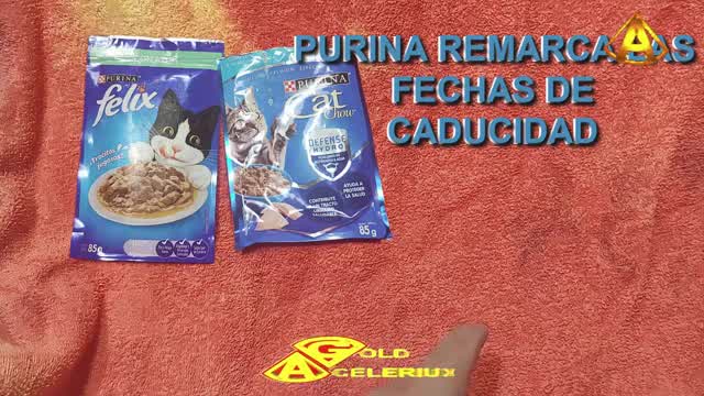 #PURINA REETIQUETA #CADUCIDADES, #GOLDACELERIUX