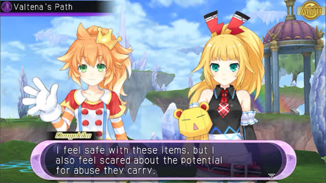 Hyperdimension Neptunia U Action Unleashed - Ch.3 Quest Cutscene - Vivid Wisdom