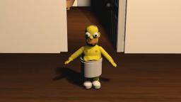 homer sings macho man in 3d